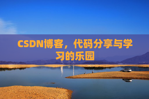 CSDN博客，代码分享与学习的乐园